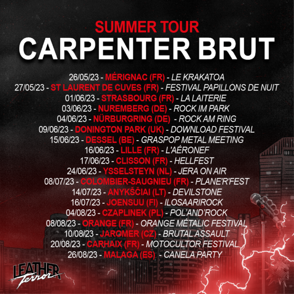 carpenter brut tour