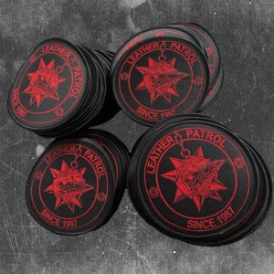 LEATHER PATROL - Red Logo