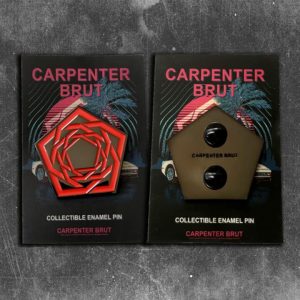 BRUTAGRAM - Red Enamel Pin