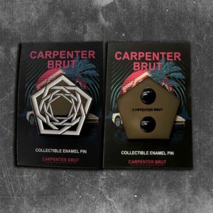 BRUTAGRAM - White Enamel Pin