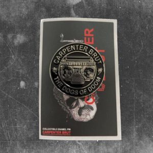 DOOMBOX - Silver Enamel Pin