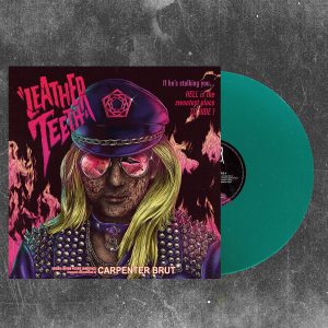LEATHER TEETH - LP -  TRANSPARENT GREEN